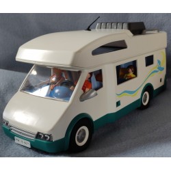 Camping car vert