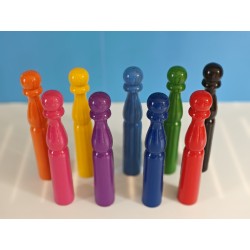 Jeu de 9 Quilles en bois...