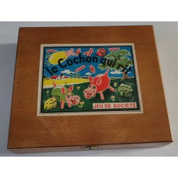 Coffret Luxe en bois Cochon...